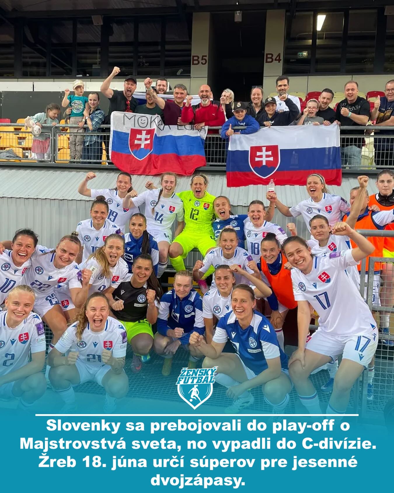 Skončila sa ligová fáza európskej kvalifikácie na Majstrovstvá sveta žien 2027, ktoré sa budú konať v Brazílii. V posledný hrací deň sa definitívne rozhodlo o tom, ktoré štyri tímy z Ligy A si vybojovali priamy postup na šampionát. Ostatné tímy sa budú musieť pobiť o miestenku do Brazílie v jesenných play-off. Dobrou správou je, že medzi nimi nechýba ani Slovensko, ktoré však na druhej strane zároveň zostúpilo do C-divízie. Prehľad zápasov si môžete prečítať na webe

#ZenskyFutbal #FutbalZeny #WomensFootball #Futbalistky #FWWC

📸 Slovenský futbalový zväz