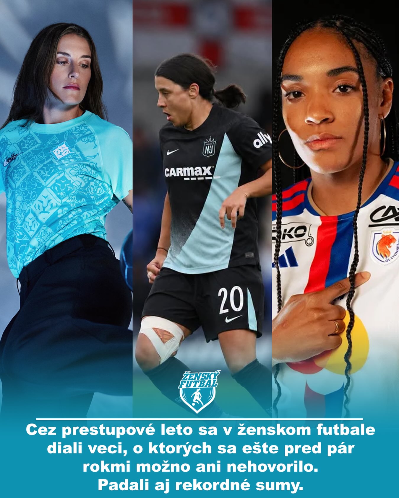 🔄 Prestupové leto 2026 prinieslo veľké zmeny v ženskom futbale.

Nové kluby, nové výzvy a presuny, ktoré môžu výrazne zamiešať kartami v najväčších európskych súťažiach. ⚽🔥 Na našom webe nájdete prehadné zhrnutie najdôležitejších prestupov.

💬 Ktorý letný prestup zaujal najviac teba? Napíš nám do komentára hráčku a klub👇

#ZenskyFutbal #ZenskyFutbalSK #WomensFootball #FutbalZeny #Futbalistky Prestupy Transfers WomensFootballTransfers